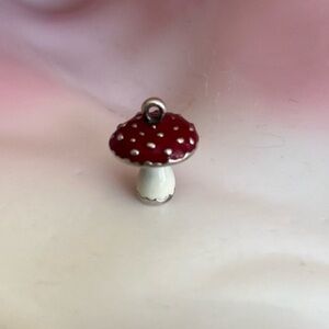 James Avery Enamel Mushroom Charm